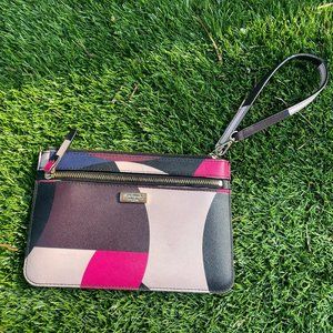 Kate Spade Multicolor Leather Wristlet